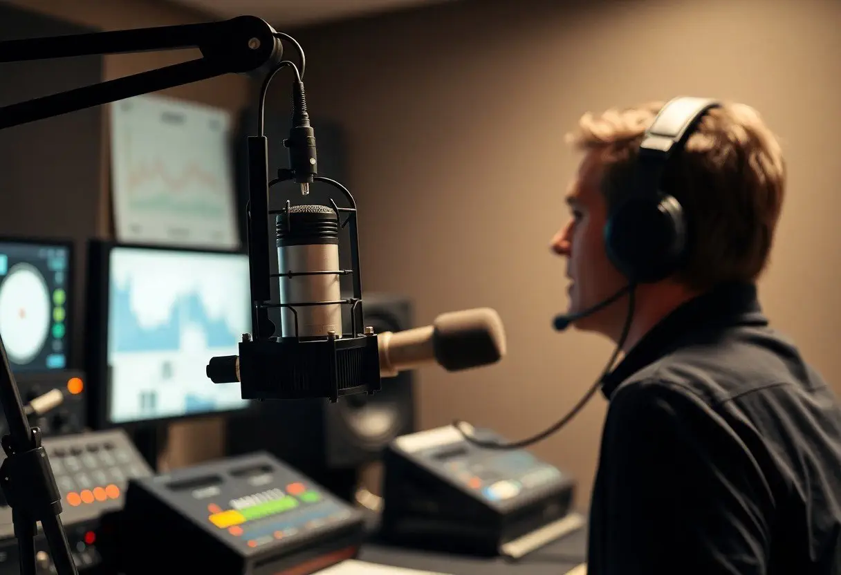 influenza dei disturbi vocali sulla radio asy